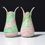 Pair of Fratelli Toso Vases, Leslie Pina Collection, Priced Each
